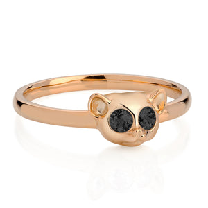 Rose Gold Hypnotic Loris Ring
