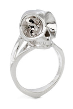 Silver Tarsier Skull Ring